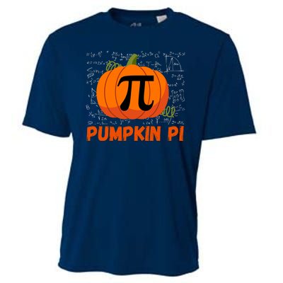 Funny Pumpkin Pie Math, Pumpkin Pi Funny Halloween Costume Cooling Performance Crew T-Shirt