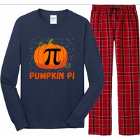 Funny Pumpkin Pie Math, Pumpkin Pi Funny Halloween Costume Long Sleeve Pajama Set