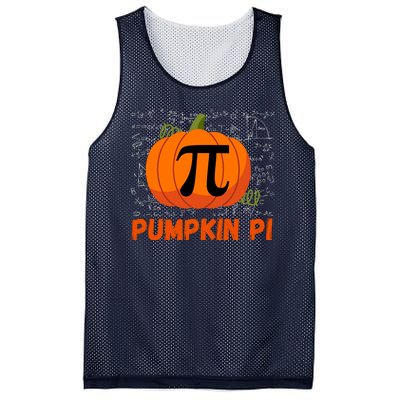 Funny Pumpkin Pie Math, Pumpkin Pi Funny Halloween Costume Mesh Reversible Basketball Jersey Tank