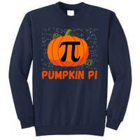 Funny Pumpkin Pie Math, Pumpkin Pi Funny Halloween Costume Tall Sweatshirt