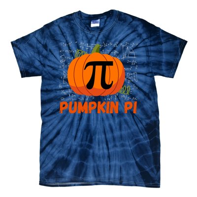 Funny Pumpkin Pie Math, Pumpkin Pi Funny Halloween Costume Tie-Dye T-Shirt