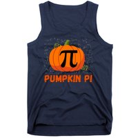 Funny Pumpkin Pie Math, Pumpkin Pi Funny Halloween Costume Tank Top