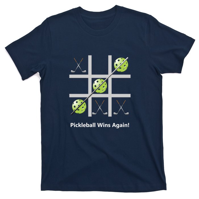 Fun Pickleball, Pickleball Tic Tac Toe Golf, Pickleball For Life T-Shirt