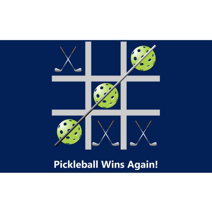 Fun Pickleball, Pickleball Tic Tac Toe Golf, Pickleball For Life Bumper Sticker