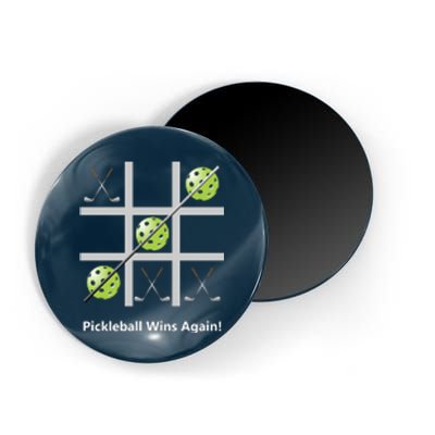 Fun Pickleball, Pickleball Tic Tac Toe Golf, Pickleball For Life Magnet