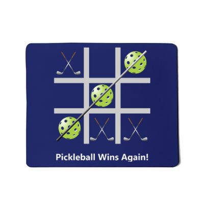 Fun Pickleball, Pickleball Tic Tac Toe Golf, Pickleball For Life Mousepad