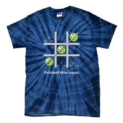 Fun Pickleball, Pickleball Tic Tac Toe Golf, Pickleball For Life Tie-Dye T-Shirt