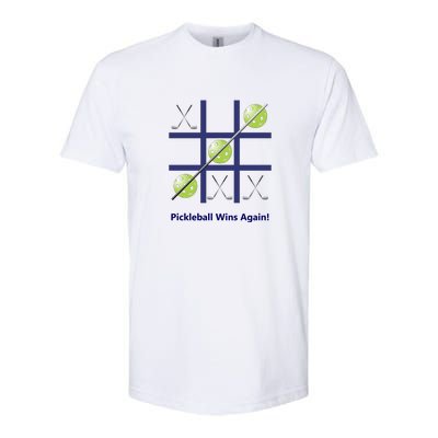 Fun Pickleball, Pickleball Tic Tac Toe Golf, Pickleball For Life Softstyle CVC T-Shirt