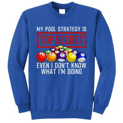 Funny Pool Player Billiards Gift For Men Women Game Play Gift Sweatshirt