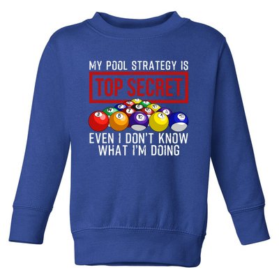 Funny Pool Player Billiards Gift For Men Women Game Play Gift Toddler Sweatshirt