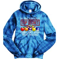 Funny Pool Player Billiards Gift For Men Women Game Play Gift Tie Dye Hoodie