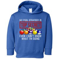 Funny Pool Player Billiards Gift For Men Women Game Play Gift Toddler Hoodie