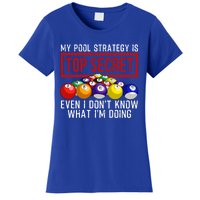 Funny Pool Player Billiards Gift For Men Women Game Play Gift Women's T-Shirt