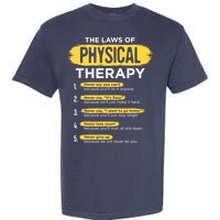 Funny PT Physical Therapy Gift Therapist Month Garment-Dyed Heavyweight T-Shirt