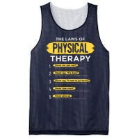 Funny PT Physical Therapy Gift Therapist Month Mesh Reversible Basketball Jersey Tank