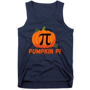 Funny Pumpkin Pie Math, Pumpkin Pi, Funny Halloween Costume Tank Top