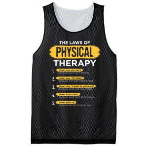 Funny PT Physical Therapy Gift Therapist Month TShirt Mesh Reversible Basketball Jersey Tank