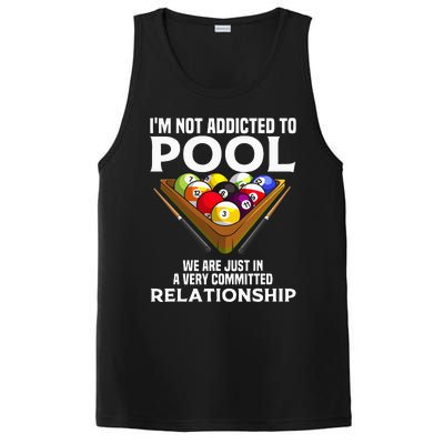 Funny Pool Player Gift For Men Cool Addicted To Billiards PosiCharge Competitor Tank