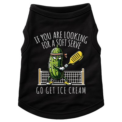 Funny Pickleball Player Paddleball Lover Doggie Tank