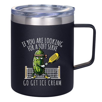 Funny Pickleball Player Paddleball Lover 12oz Stainless Steel Coffee Mug