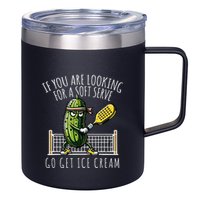 Funny Pickleball Player Paddleball Lover 12oz Stainless Steel Coffee Mug