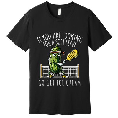 Funny Pickleball Player Paddleball Lover Premium T-Shirt
