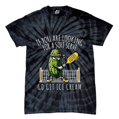 Funny Pickleball Player Paddleball Lover Tie-Dye T-Shirt