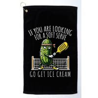Funny Pickleball Player Paddleball Lover Golf Towel