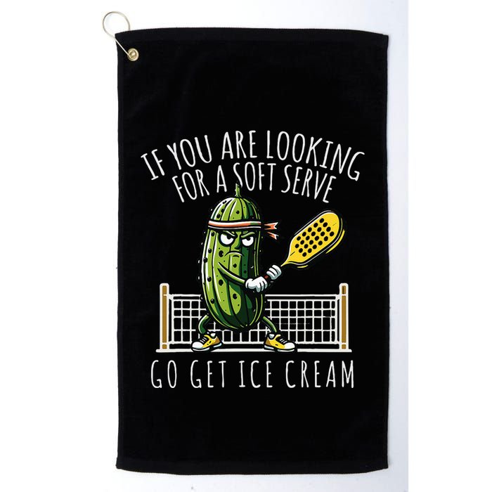 Funny Pickleball Player Paddleball Lover Golf Towel