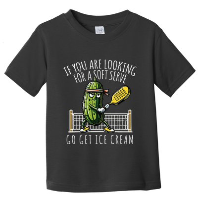 Funny Pickleball Player Paddleball Lover Toddler T-Shirt