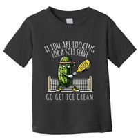 Funny Pickleball Player Paddleball Lover Toddler T-Shirt