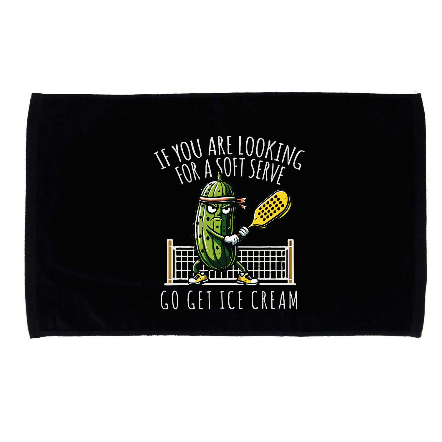 Funny Pickleball Player Paddleball Lover Microfiber Hand Towel