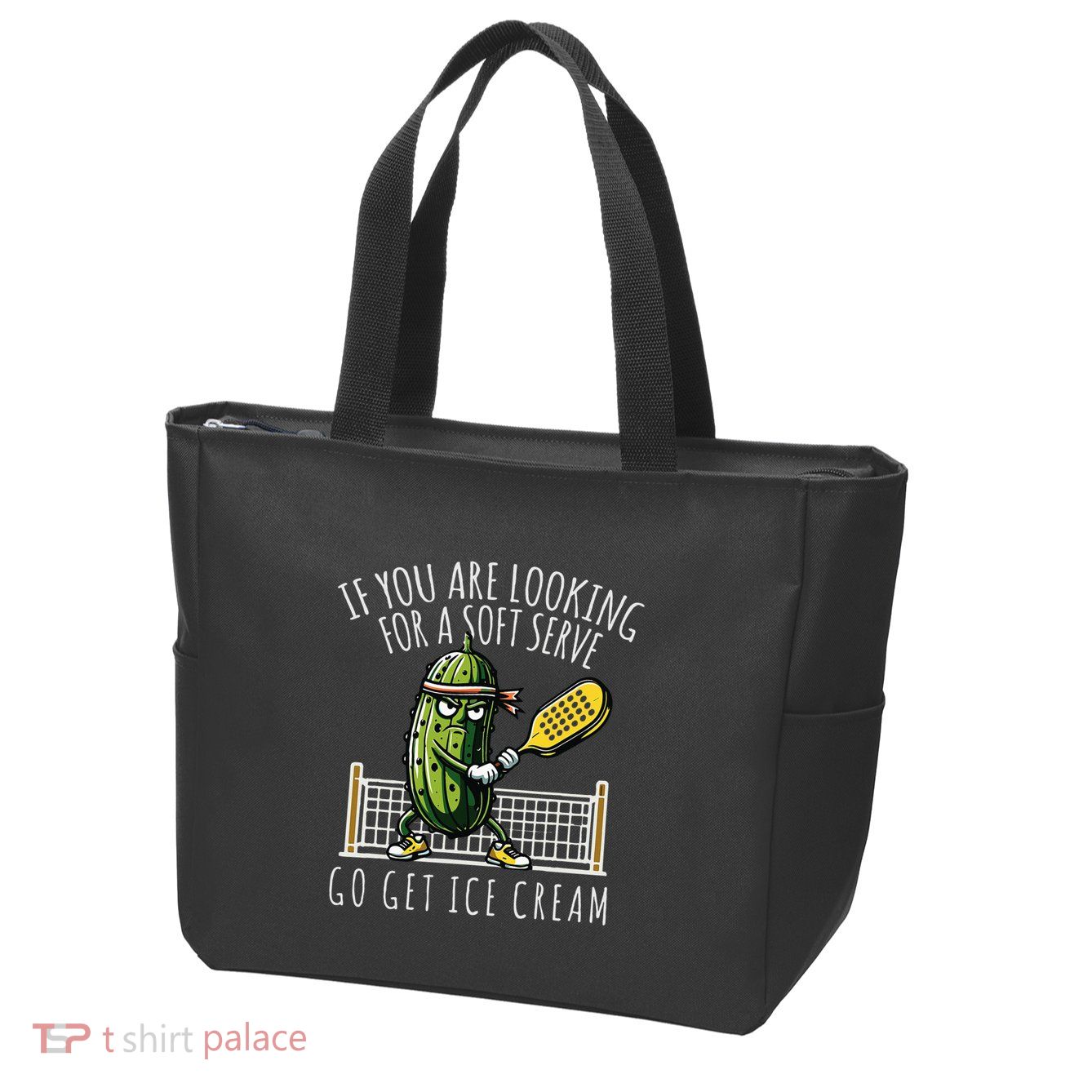 Funny Pickleball Player Paddleball Lover Zip Tote Bag