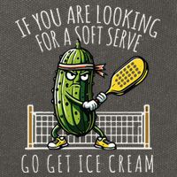 Funny Pickleball Player Paddleball Lover Cotton Canvas Backpack