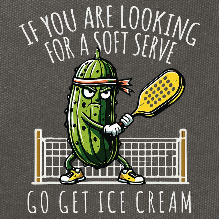 Funny Pickleball Player Paddleball Lover Cotton Canvas Backpack