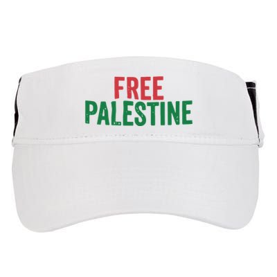 Free Palestine Palestinian Lives Matter Adult Drive Performance Visor