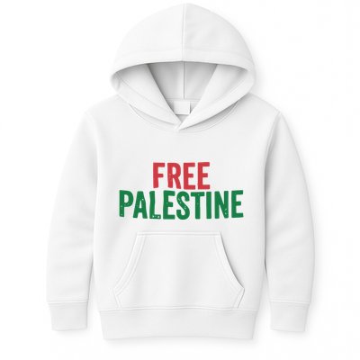 Free Palestine Palestinian Lives Matter Kids Hoodie