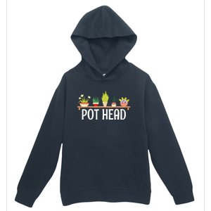 Funny Pot Plants Head Cute Funny Succulent Garden Gardening Urban Pullover Hoodie