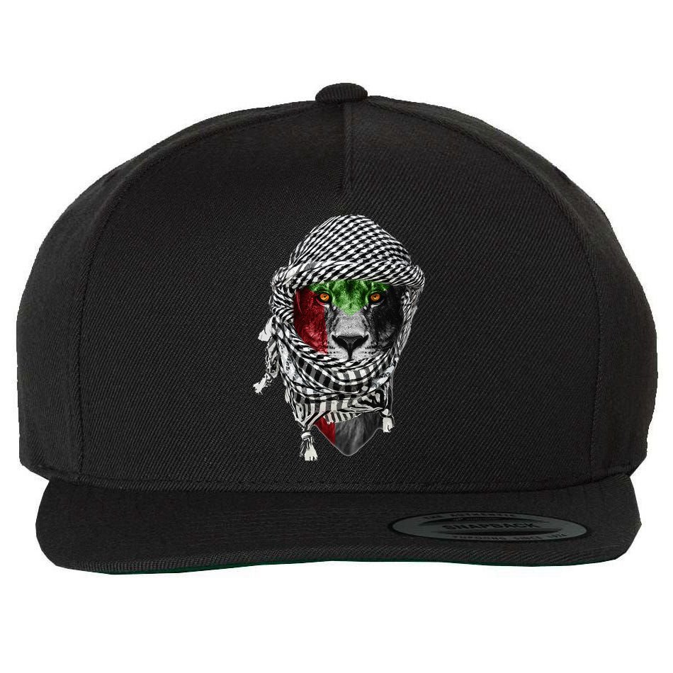 Free palestine Palestinian lion Wool Snapback Cap