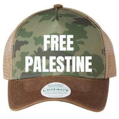 Free Palestine Palestinian Lives Matter Legacy Tie Dye Trucker Hat