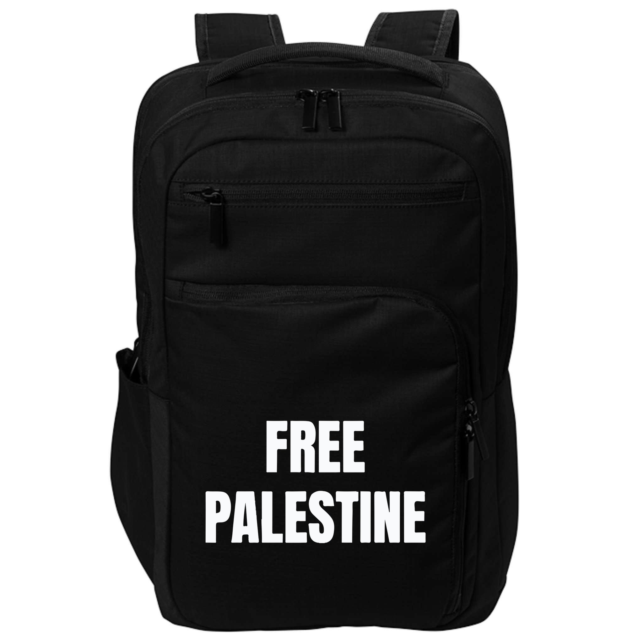 Free Palestine Palestinian Lives Matter Impact Tech Backpack