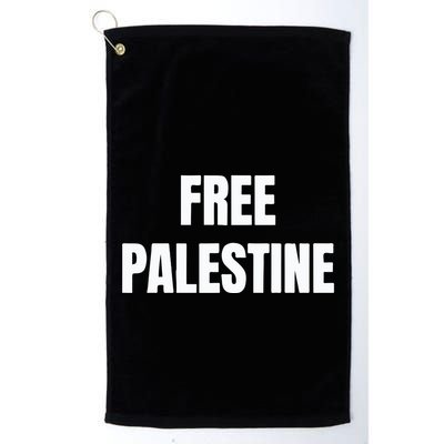 Free Palestine Palestinian Lives Matter Golf Towel