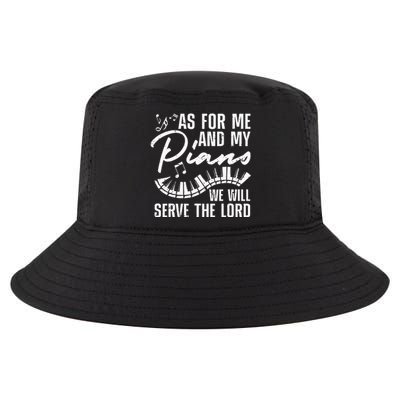 Funny Piano Player Art Pianist Piano Teacher Cool Comfort Performance Bucket Hat