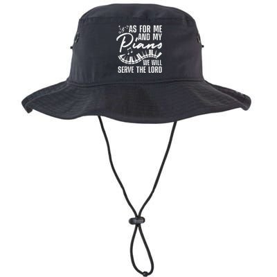 Funny Piano Player Art Pianist Piano Teacher Legacy Cool Fit Booney Bucket Hat