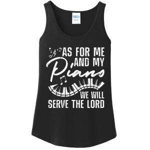 Funny Piano Player Art Pianist Piano Teacher Ladies Essential Tank