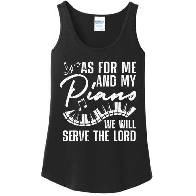 Funny Piano Player Art Pianist Piano Teacher Ladies Essential Tank