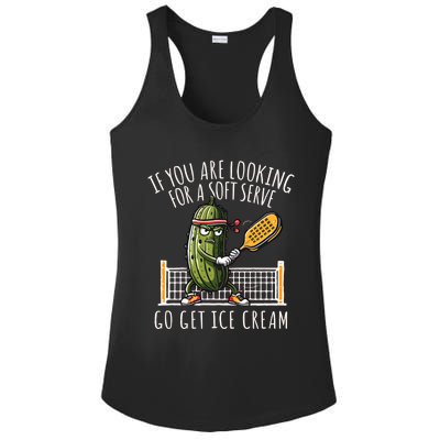 Funny Pickleball Player Paddleball Lover Gift Ladies PosiCharge Competitor Racerback Tank