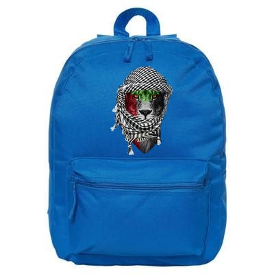 Free Palestine Palestinian Lion Funny Gift 16 in Basic Backpack