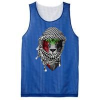 Free Palestine Palestinian Lion Funny Gift Mesh Reversible Basketball Jersey Tank