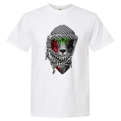 Free Palestine Palestinian Lion Funny Gift Garment-Dyed Heavyweight T-Shirt